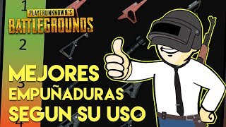 PUBG Cuales son las mejores empuñaduras Best Foregrips [upl. by Kaela852]