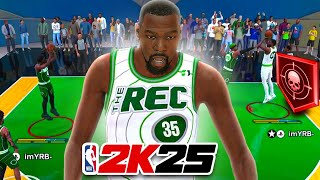 KEVIN DURANT BUILD is UNSTOPPABLE in NBA 2K25 REC BEST NBA 2K25 SMALL FORWARD BUILD [upl. by Eoz149]