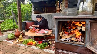 BEST EGGPLANT DISH EVER 🧆 Stuffing Meatballs Eggplant 🍆 Turkish and Azerbaijani food [upl. by Marijane586]