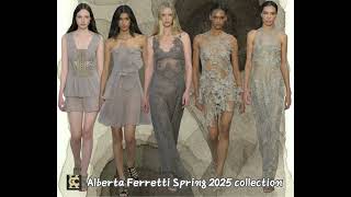 Alberta Ferretti Spring 2025 readytowear collection [upl. by Bland]