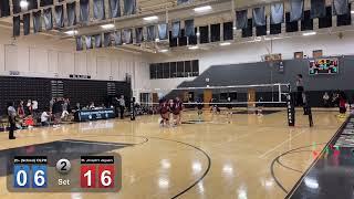 111624 SJCS 8th Vs OLPH Championship Set 1 [upl. by Carling256]