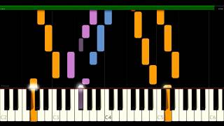 Ciacona in E Minor  BuxWV 160  D Buxtehude  Synthesia HD 60 fps [upl. by Melvina]