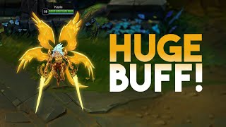 Kayle Just Got a Game Changing BUFF [upl. by Kimber]