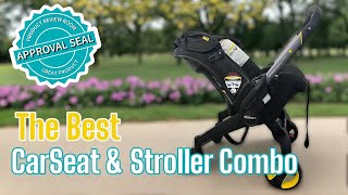 HOW TO USE THE DOONA CAR SEAT amp STROLLER ALLINONE TRAVEL SYSTEM [upl. by Yenrab]