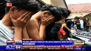 8 Anggota Genk Motor di Cirebon Diciduk [upl. by Ful]