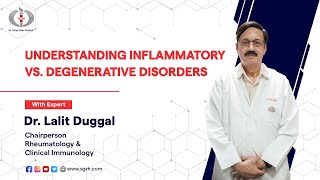 Understanding Inflammatory vs Degenerative Disorders  Dr Lalit Duggal  Sir Ganga Ram Hospital [upl. by Darra]