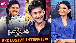 Brahmotsavam Team Exclusive Interview  Mahesh Babu  Samantha  Kajal Aggarwal  Srikanth Addala [upl. by Ioved]