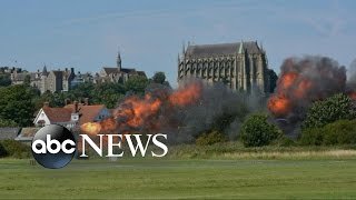 Seven Dead After a Devastating Airshow Accident In England [upl. by Teador]