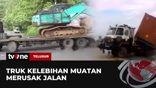 Truk Rentan Kecelakaan Ini Penyebabnya  Telusur tvOne [upl. by Daniella]