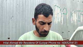 Hilal Ahmed Mir resident of Gatiyar Baramulla says my wallet has been taken by some biker in Ba [upl. by Aener]