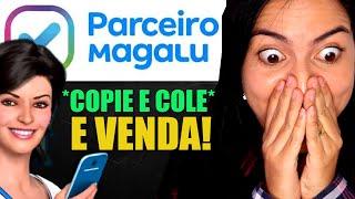 Como DIVULGAR Link de Afiliado MAGAZINE LUIZA de Graça Copie e Cole [upl. by Nickie958]