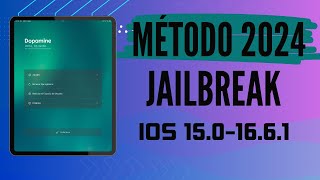 TUTORIAL ACTUALIZADO 2024 JAILBREAK IOS 1501661 iPHONE 6IPHONE 15 [upl. by Larrad]