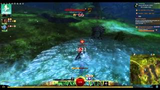 Guild Wars 2 Heart of Thorns  Treasure Mushroom Location Auric Basin [upl. by Pontus]