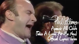 Phil Collins  Against All Odds Take A Look At Me Now Official lyric video [upl. by Paolina127]