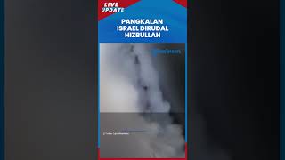 Kelompok Perlawanan Hizbullah Lakukan Serangan ke Pangkalan Teknis Sekolah Penerbangan Israel [upl. by Nohshan457]