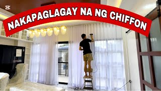 VLOG 1397 DAY 2 SA PAGINSTALL NG CURTAIN [upl. by Yzus]