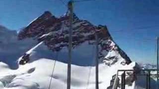 View of Jungfrau region from the Jungfraujoch Top of Europe [upl. by Waiter]