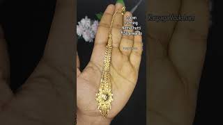 ONE GRAM FORMING NETHI CHUTTI • TO ORDER WHATSAPP7305451406 [upl. by Munn]