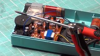 HX6B 6 Transistor Chinese radio kit assembly amp alignment  The turquoise one [upl. by Elihu488]