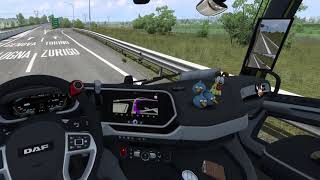 ETS2 VR  150  Milan  Zurich  Used Plastics  Varjo Aero  RTX4080 [upl. by Arimlede624]