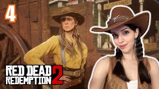 Causing trouble in Rhodes  Red Dead Redemption 2 Part 4 [upl. by Sevart]