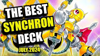 YuGiOh The BEST Synchron Deck Profile  July 2024  TCG and Master Duel [upl. by Sualokcin]