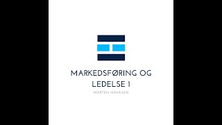 ML1 Markedskommunikasjon [upl. by Fagen886]