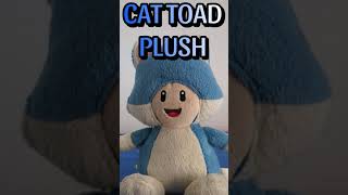 Plush Review 70 Cat Toad Plush blue toad plush shorts nintendo cat [upl. by Eendyc]