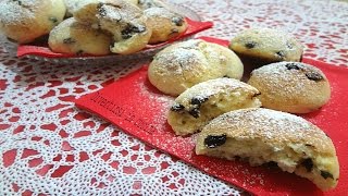 Ricetta biscotti di ricotta e gocce di cioccolato [upl. by Eldoree]