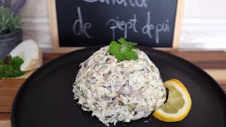 Salata de piept de pui cu ciuperci telina si castraveti murati  Plus reteta de maioneza rapida [upl. by Noiraa]