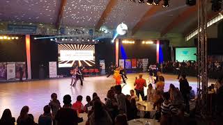 IDO World Couple Dance Championships Discofox Fast Adults quarterfinal Białobrzegi 20102018 [upl. by Yarled]