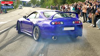 Best of STREET Drifts amp Burnouts 2023  Fails amp Wins [upl. by Anaili357]