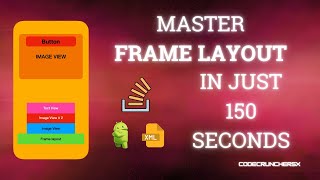 FrameLayout in Android Development  Beginners Guide xml [upl. by Royden]