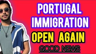 Portugal immigration open  Portugal File lock again [upl. by Nataniel782]