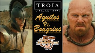 Aquiles vs Boagrius  Apenas um Golpe odisseia troia aquiles bradpitt [upl. by Icat85]