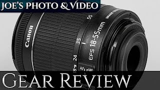 Canon EFS 1855mm f3556 IS STM Lens  Gear Review [upl. by Gladwin]