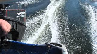 1990 Gamefisher 15 hp outboard motor [upl. by Jallier]