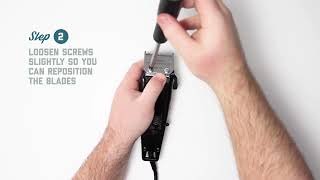 How to Align Clipper Blades  Wahl [upl. by Eanil]