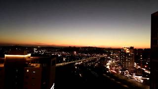 Sunset in Giheung South Korea  Timelapse  60 FPS  Raspberry Pi Camera [upl. by Akired]