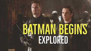 BATMAN BEGINS 2005 Story  Behind the Scenes Explored [upl. by Eerbua354]