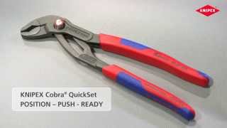 KNIPEX Cobra® QuickSet EN [upl. by Kaufman]