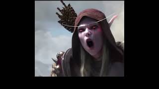 For the Horde SylvanasBanshee Scream worldofwarcraft [upl. by Yadroc]