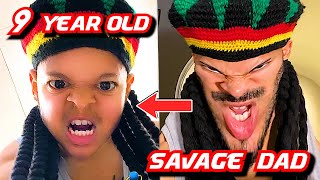 9 YEAR OLD SAVAGE DAD VS BULLY [upl. by Prisilla419]