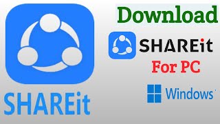 How To Download And Install SHAREit On Windows  Shareit Download [upl. by Emelen751]