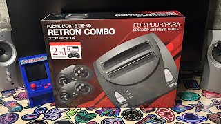 SEGA и DENDY в одном флаконе новодельная ретро игровая консоль RETRON COMBO [upl. by Recor]