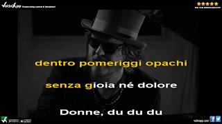 Zucchero  Donne Karaoke HQ con cori [upl. by Pinelli]