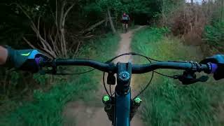 MTB  EveningNight Ride at Veteran’s Park [upl. by Bakerman]