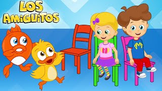 El Juego de Las Sillas Musicales cancion infantil  Los Amiguitos Canciones Infantiles [upl. by Assirrec391]