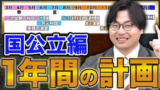 【国公立志望必見】大学合格までの一年スケジュールを徹底解説 [upl. by Waring]