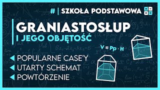 OBJĘTOŚĆ GRANIASTOSŁUPA 🗿  Jak liczyć aby wyliczyć ✅️  Matematyka Klasa 8 [upl. by Esyle]